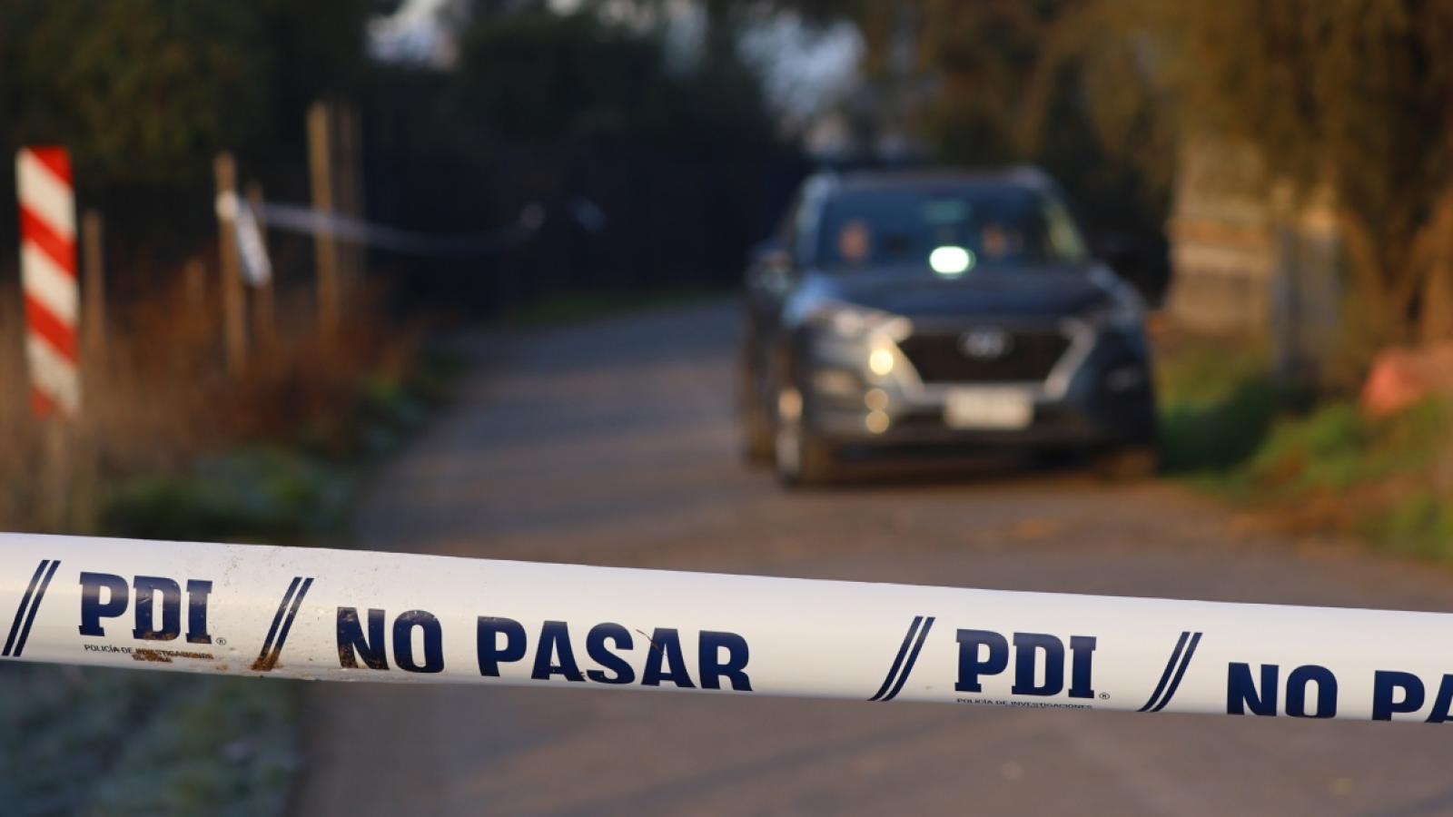 Así es la parcela de Lampa donde ocurrió la trágica balacera - Créditos: ATON