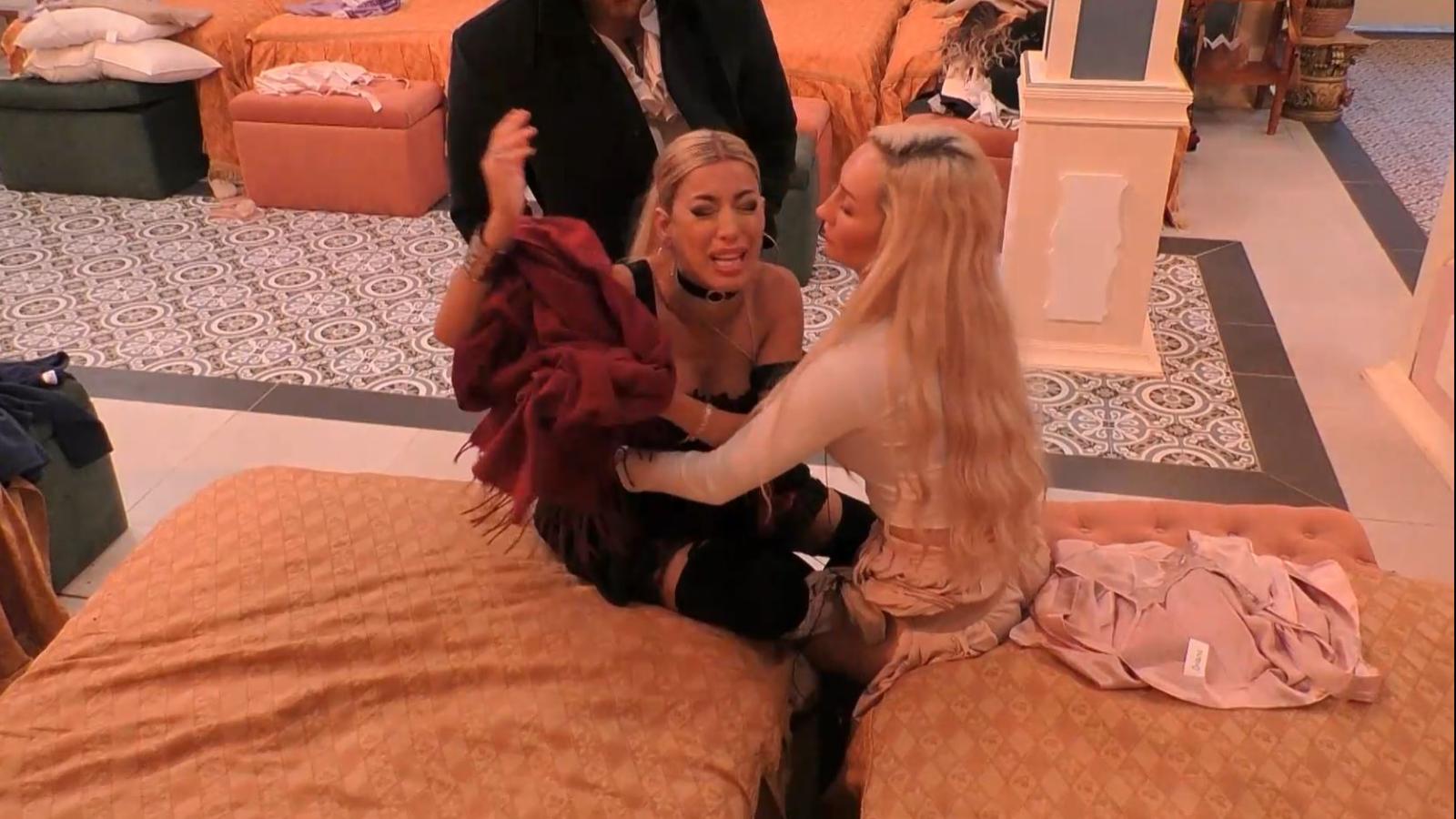 Oriana Marzoli llora después de tirar las cosas de Facundo en Ganar o Servir