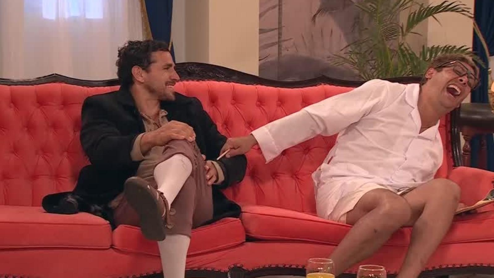 Botota y Pangal, en el Consultorio del Amor de Ganar o Servir.