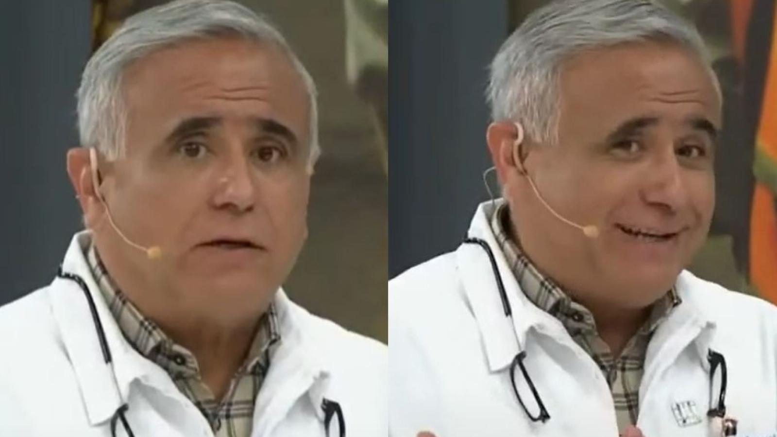 El inocente chiste del Doctor Ugarte hizo reír al panel de "Tu Día"