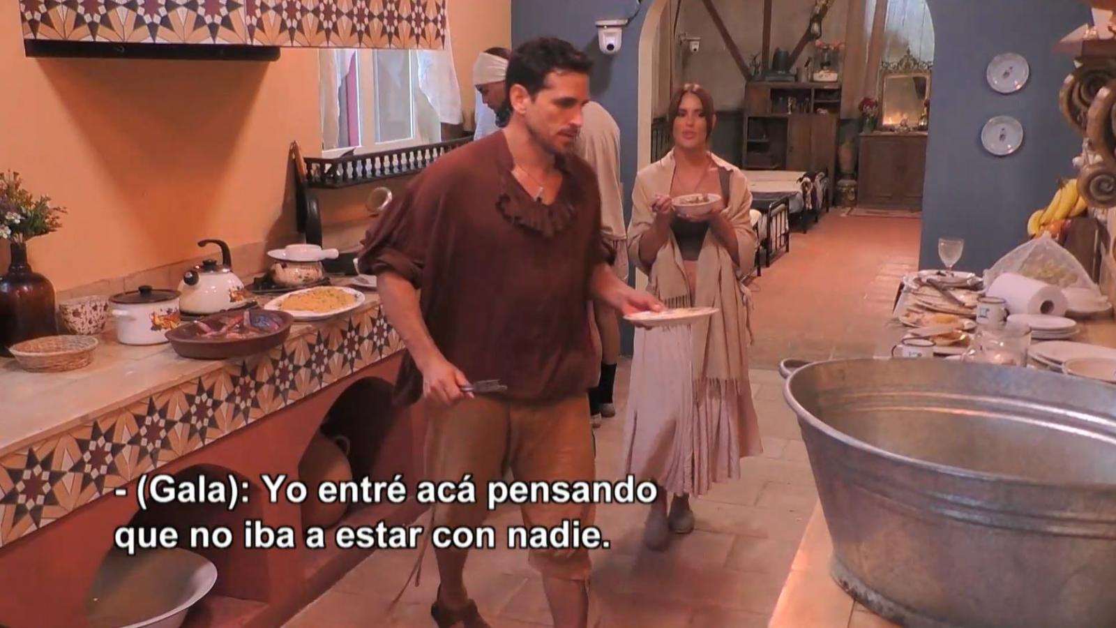 Gala Caldirola triste en Ganar o Servir
