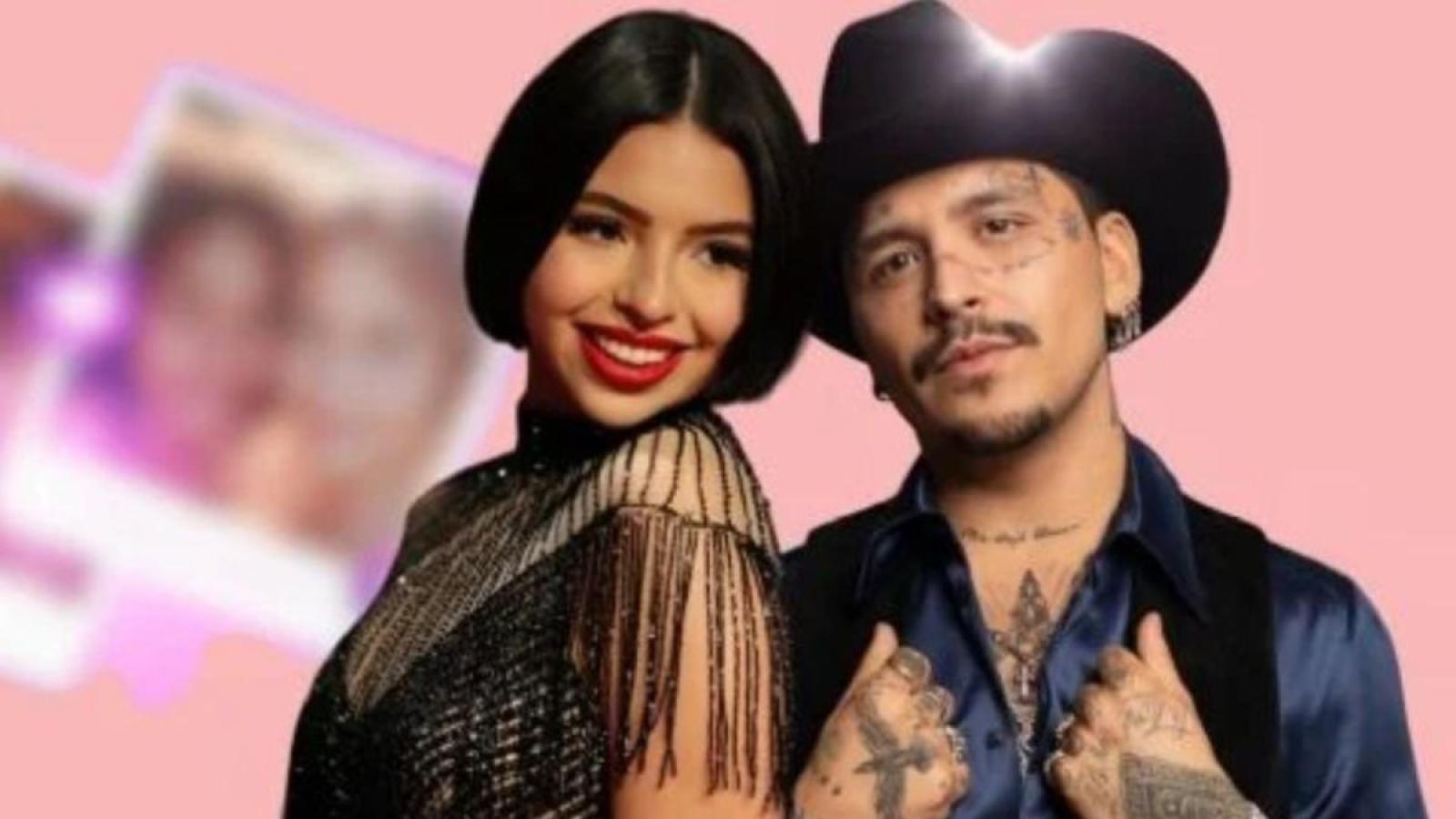 Filtran imágenes de supuesto matrimonio entre Ángela Aguilar y Christian Nodal