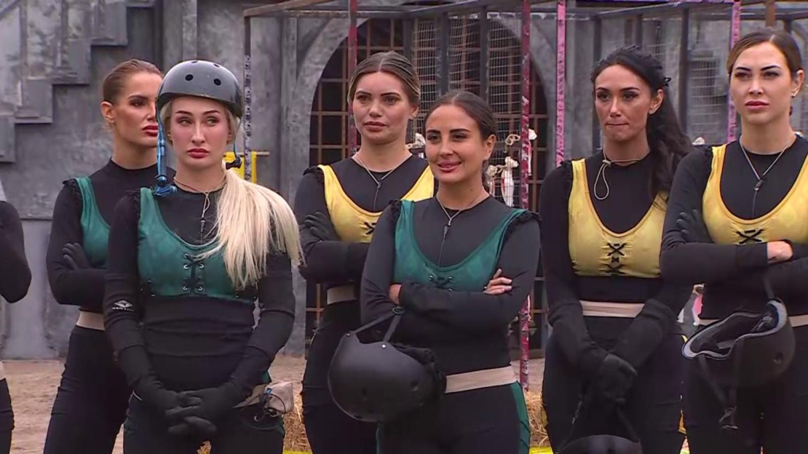 Las competidoras de "Ganar o Servir"