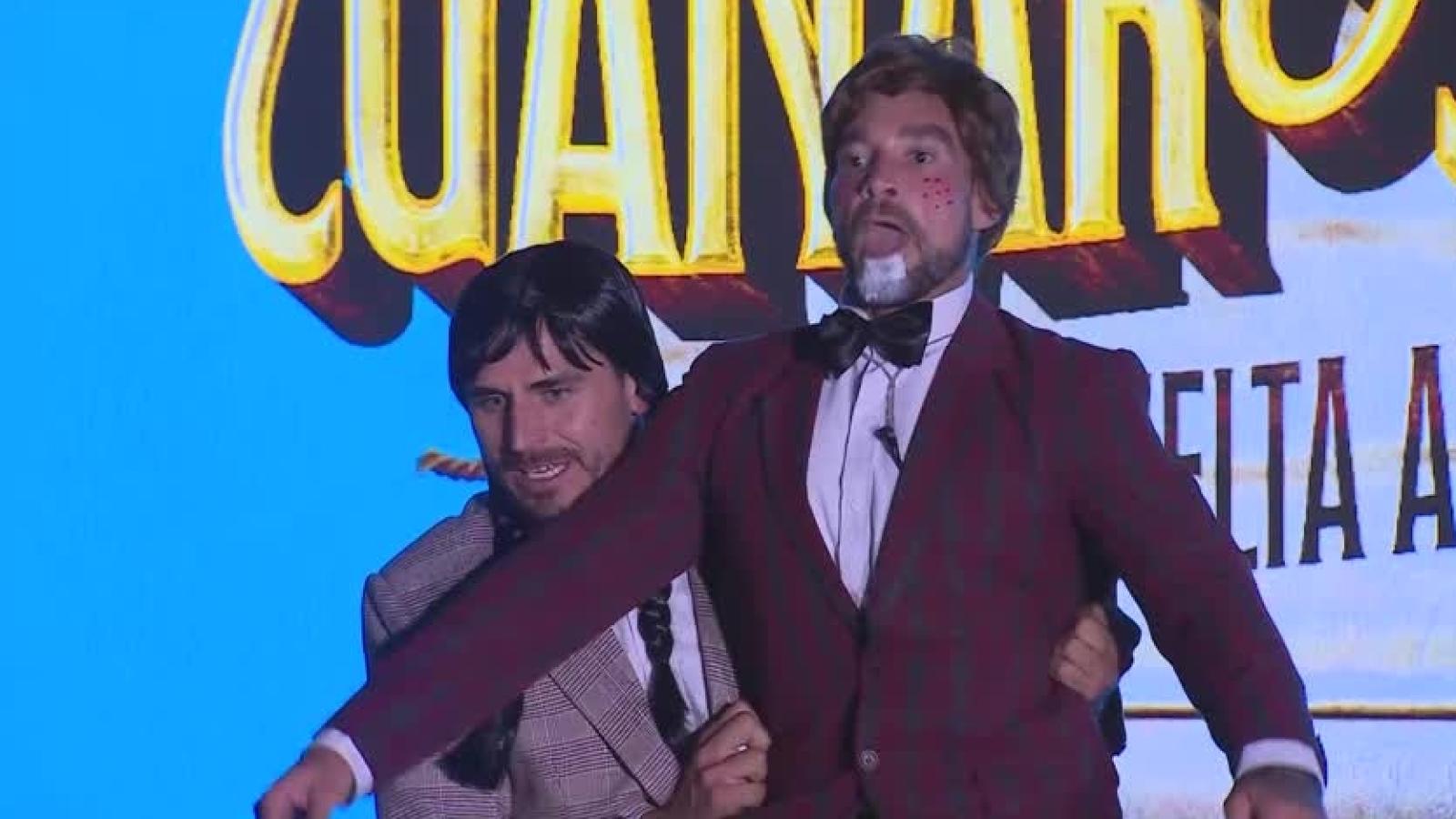 La imperdible presentación de Luis Mateucci y Pangal Andrade