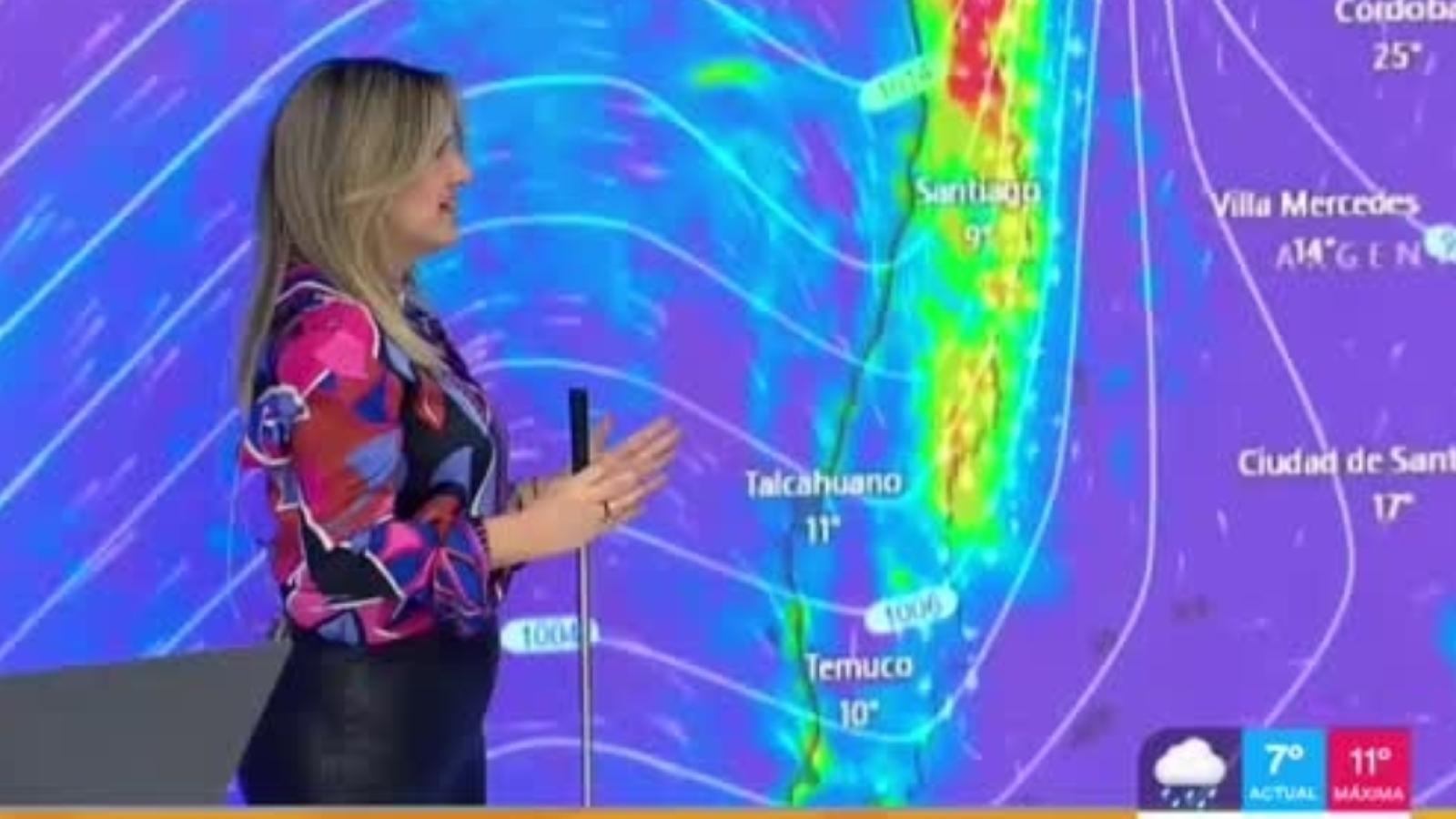 Michelle Adam informa sobre las tormentas eléctricas
