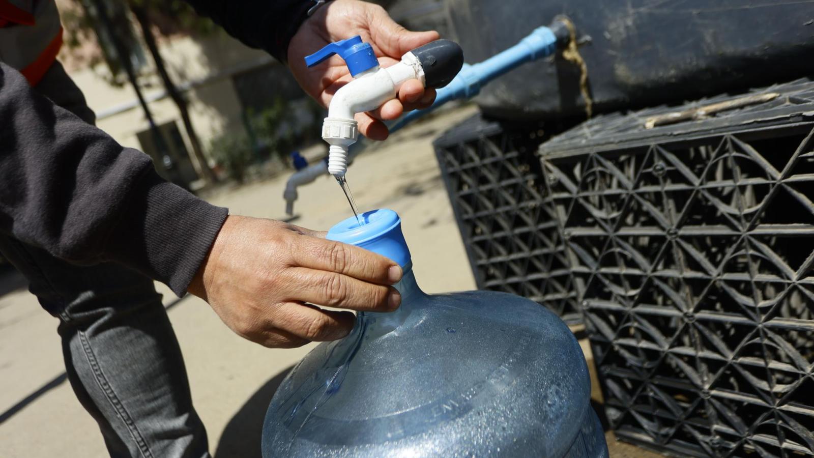 Corte de agua