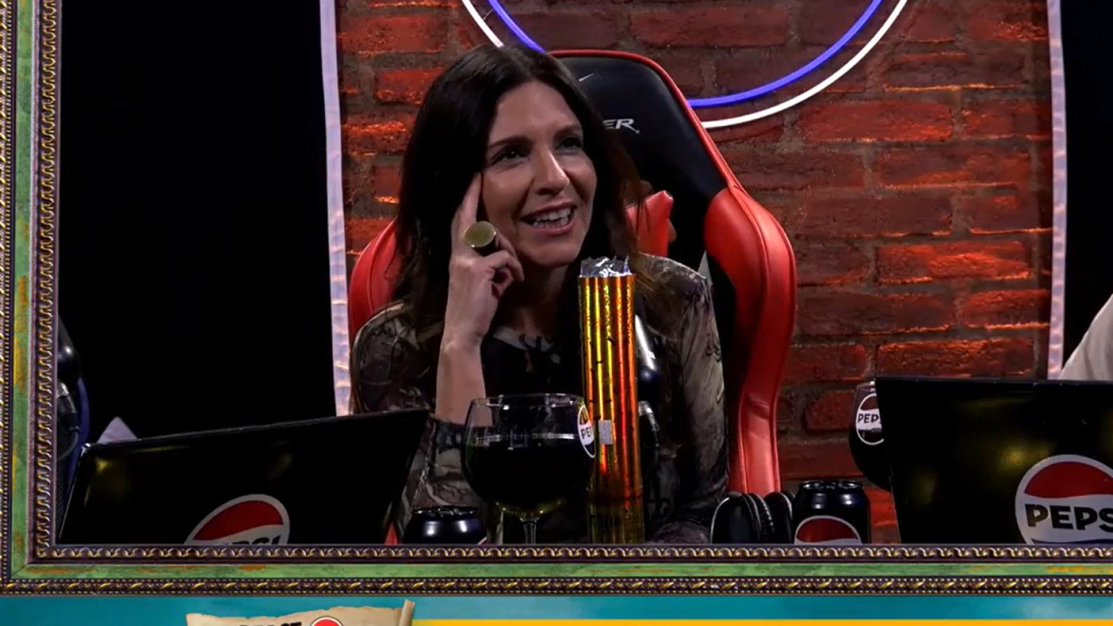 Karla Constant en el React Pepsi de Ganar o Servir