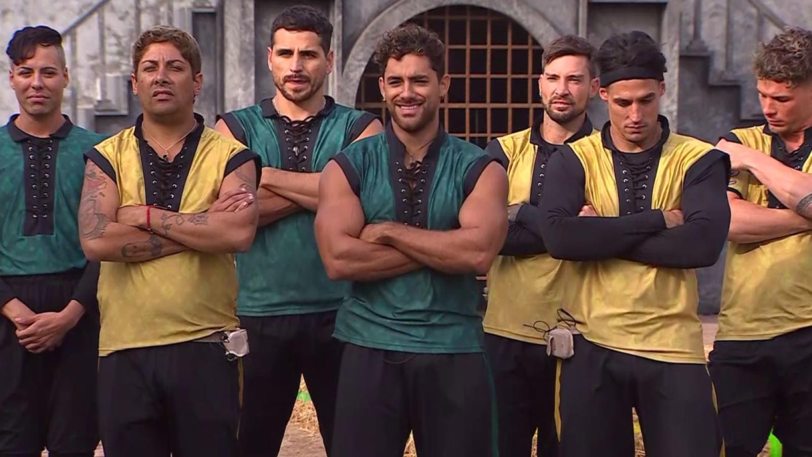 La competencia masculina de "Ganar o Servir"