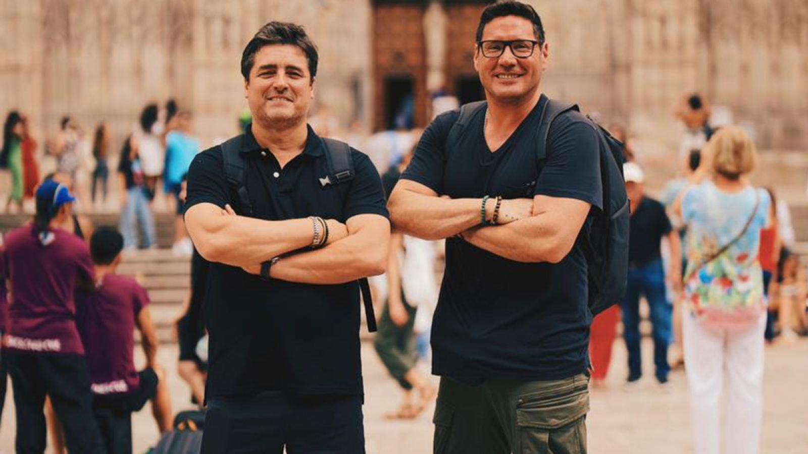 Jorge Zabaleta y Pancho Saavedra en "Socios por el Mundo"