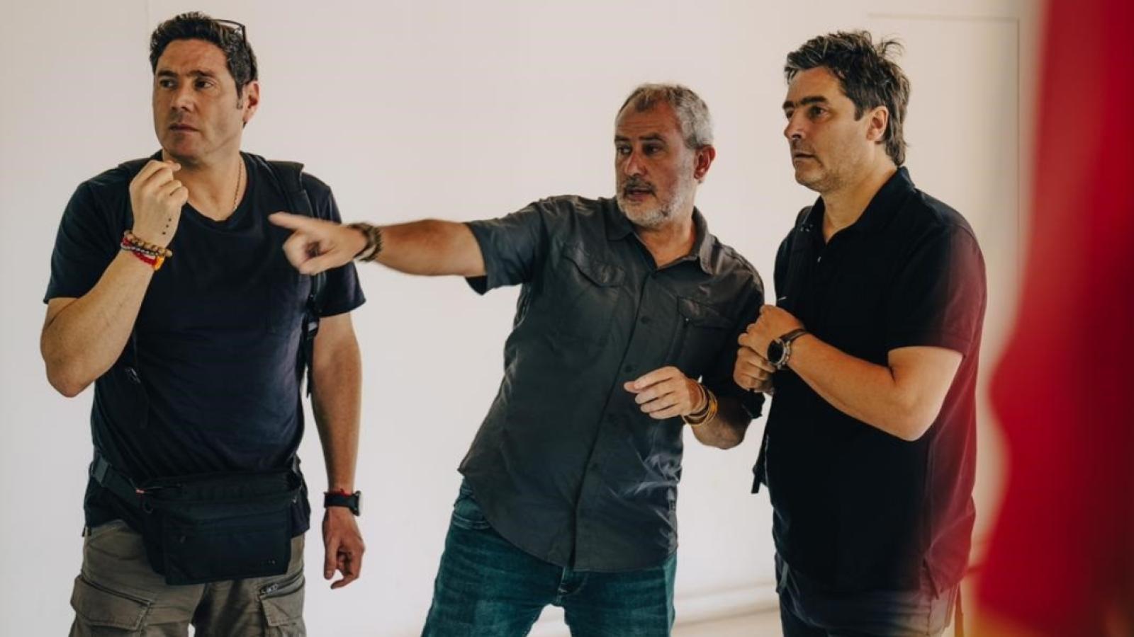 Jorge Zabaleta, Pancho Saavedra y Toni Espadas