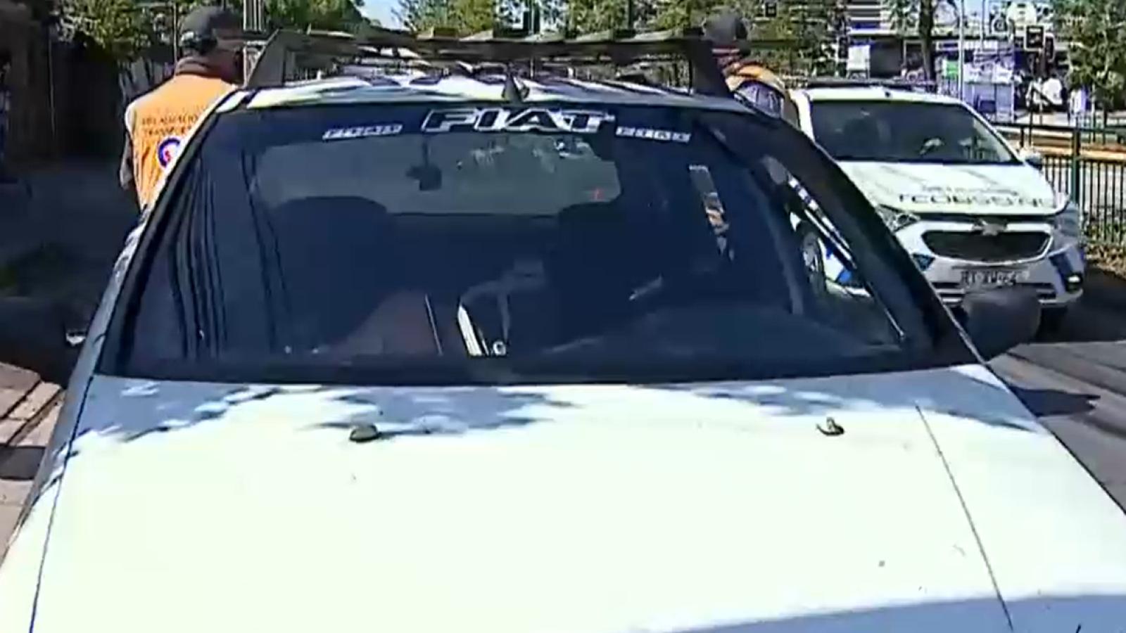 La elevada cantidad de multas que tiene un auto fiscalizado