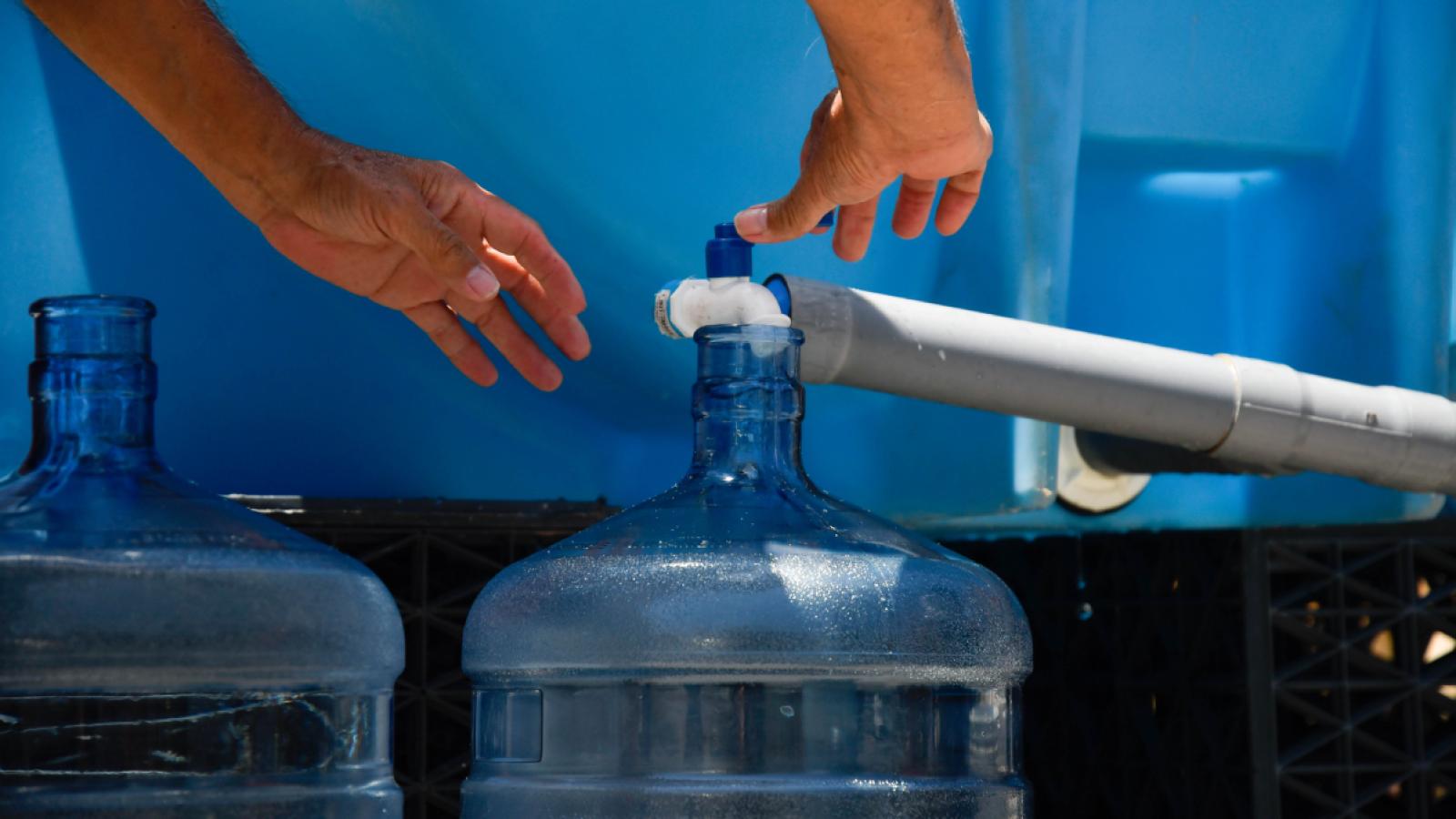 Corte de agua en RM