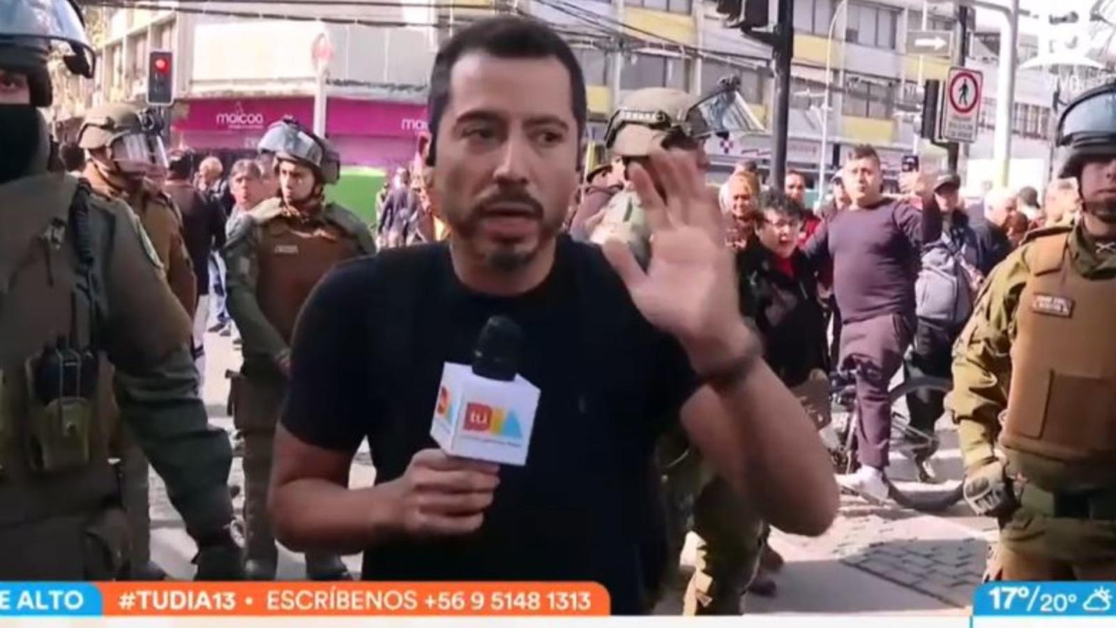 Rodrigo Pérez ganó categoría "mejor movilero" en los Premios Cordillera 2024