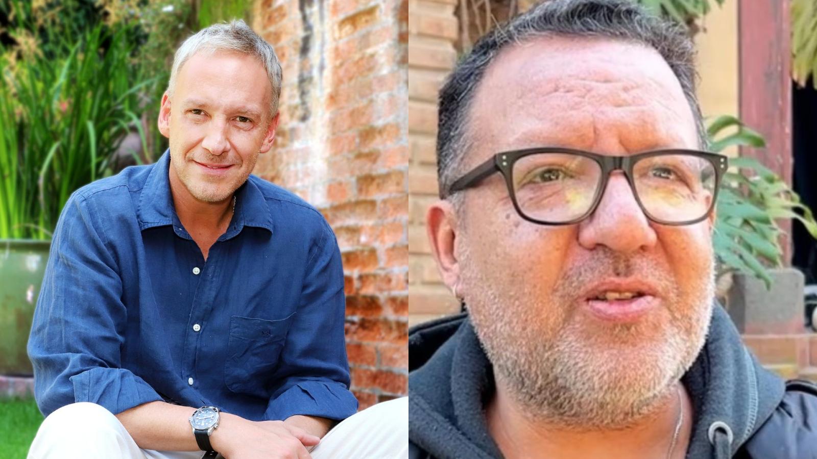 Martín Cárcamo se despide de fallecido productor Claudio Carrizo