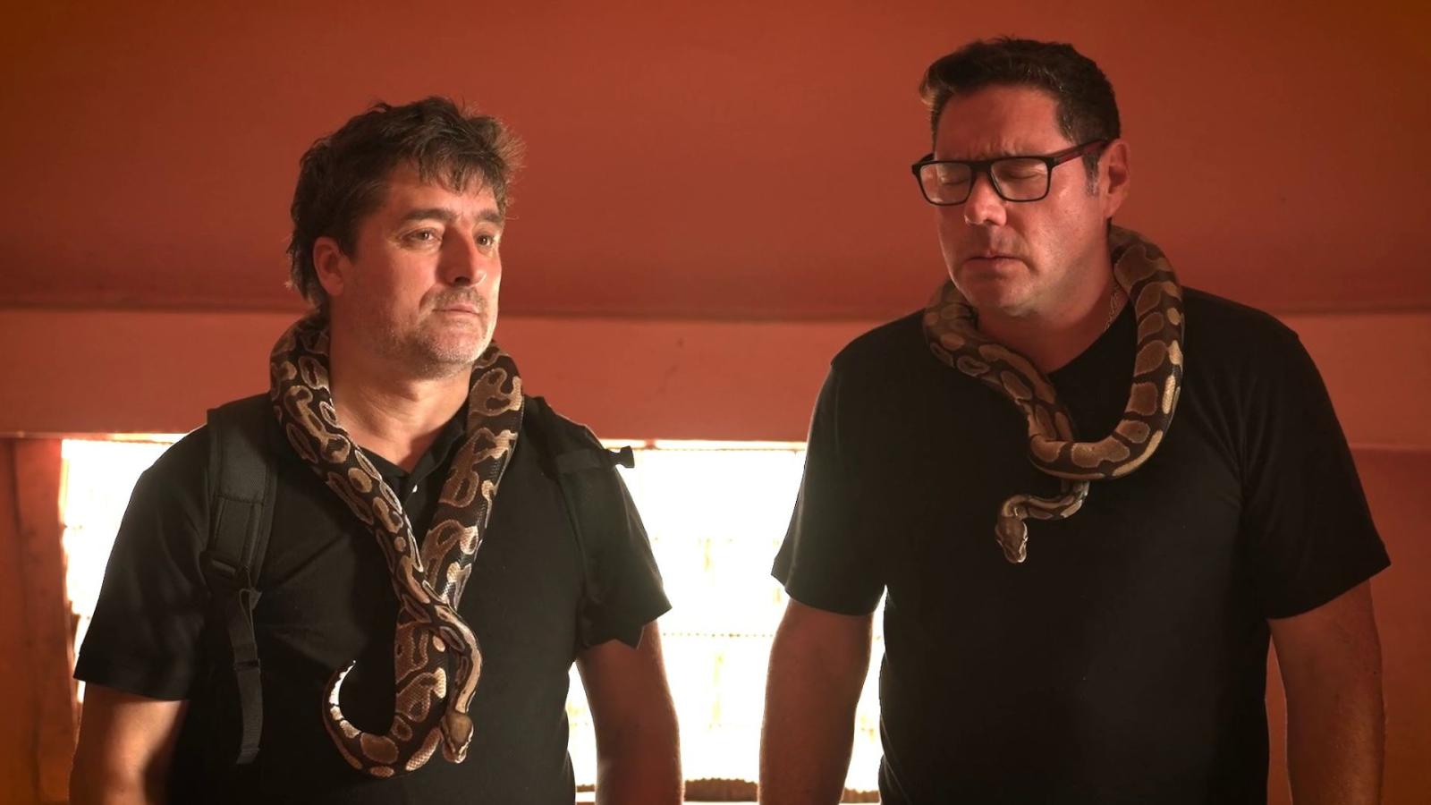 Pancho Saavedra y Jorge Zabaleta vencerán sus miedos al visitar un templo de pitones en "Socios por el mundo"