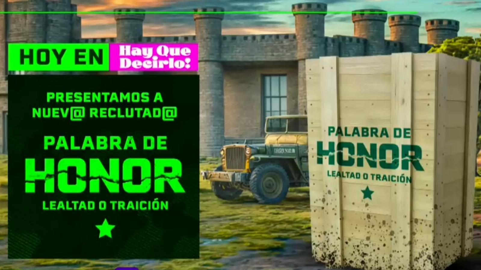 Nueva recluta Palabra de Honor