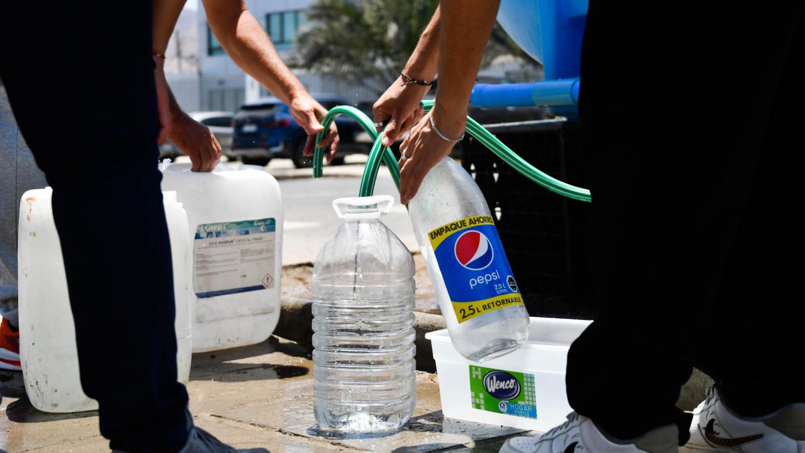 Corte de agua Agencia Uno