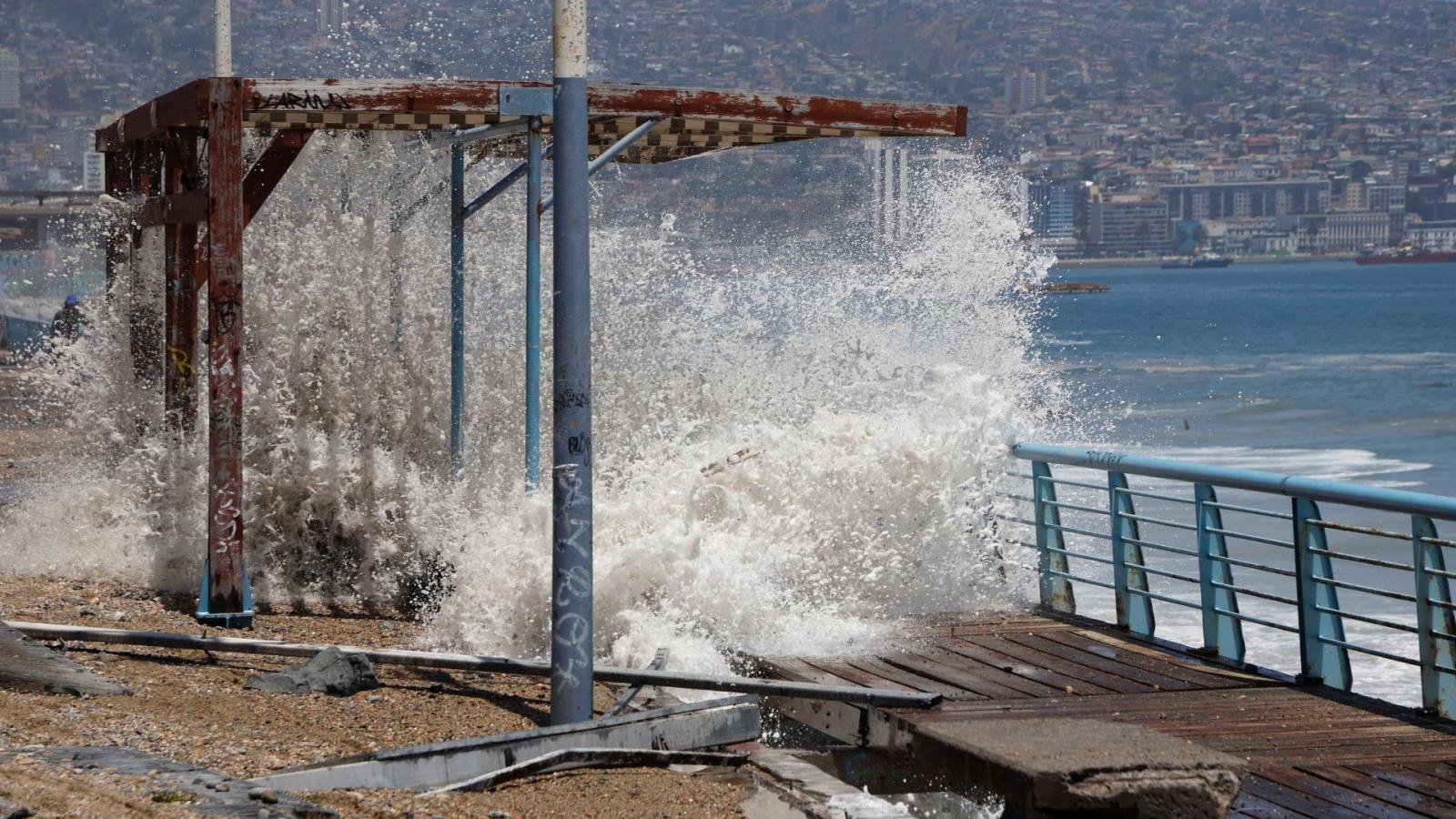 Nuevo aviso de marejadas anormales para la costa nacional - Créditos: ATON