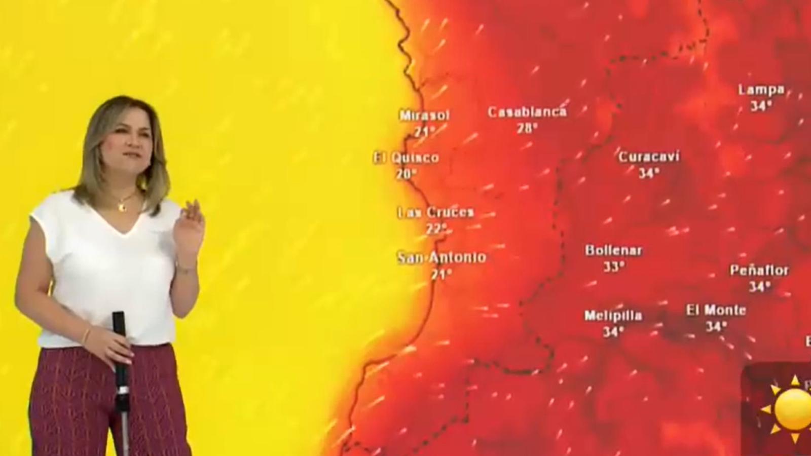 Hasta 38 grados: Michelle Adam pronostica calor extremo en varias ...