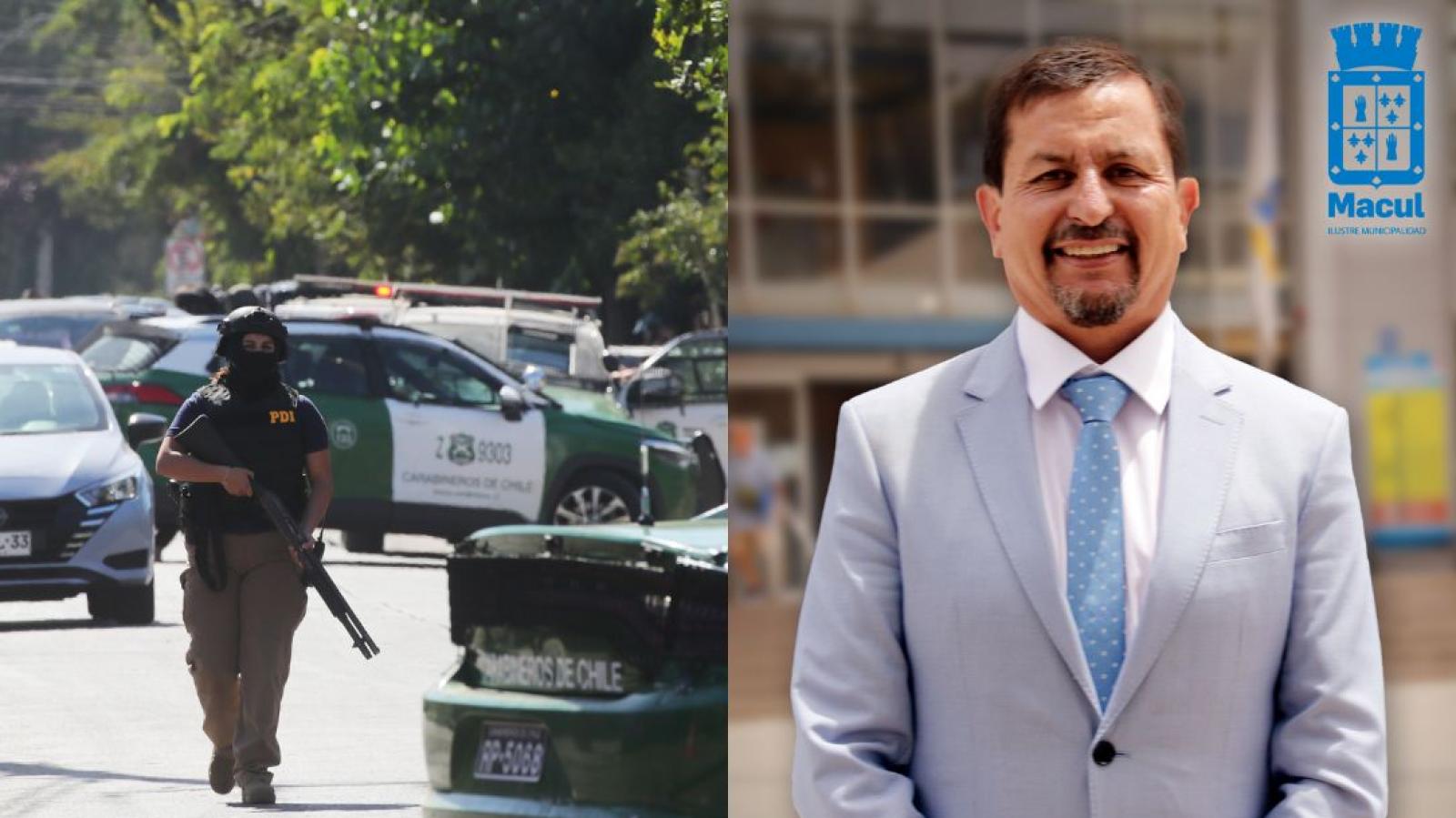 Alcalde de Macul Eduardo Espinoza