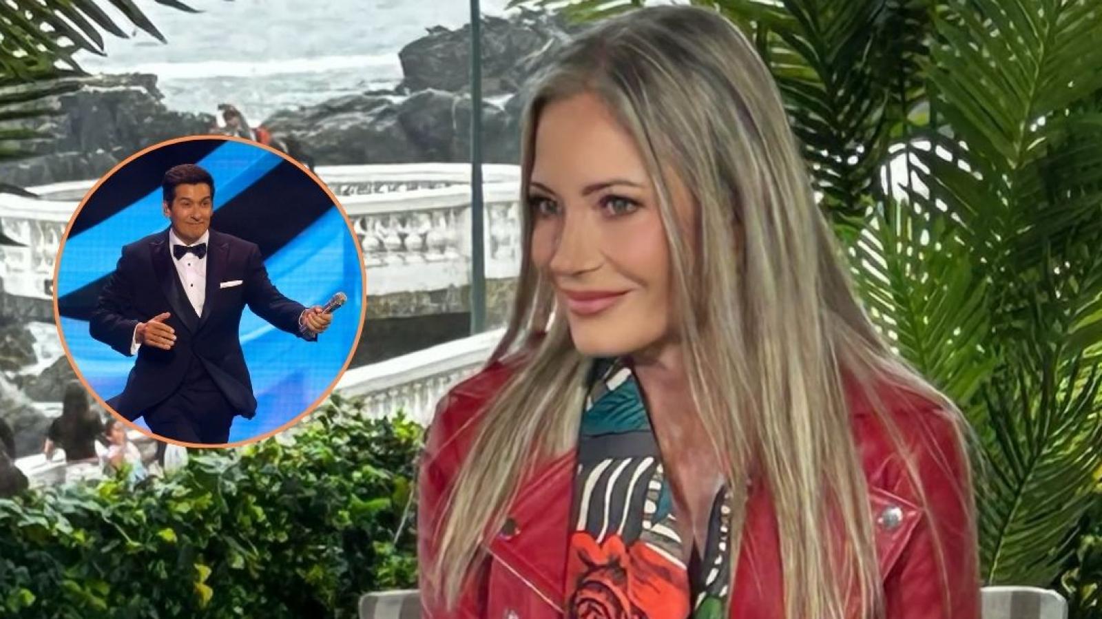 Marcela Vacarezza revela cuál ha sido la noche más compleja para Rafael Araneda como animador del Festival de Viña del Mar