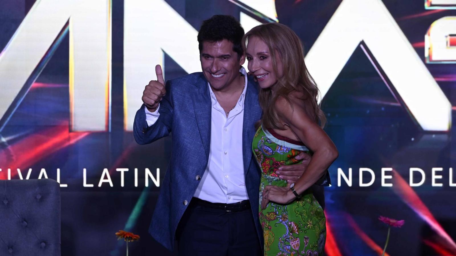 Rafael Araneda y Karen Doggenweiler