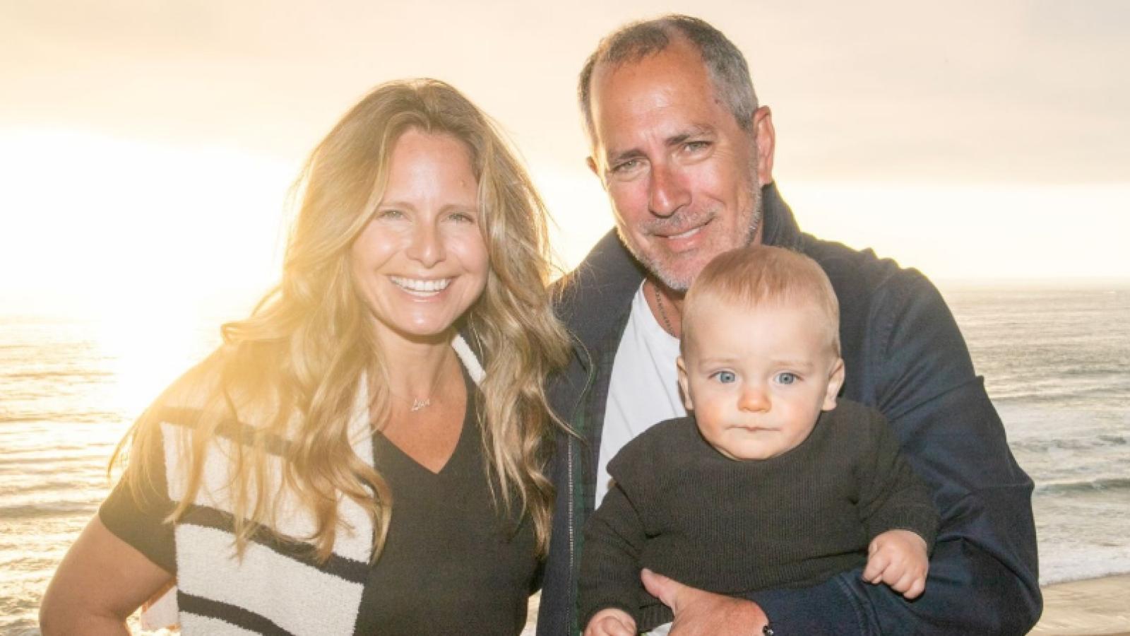 Soledad Onetto junto a su hijo Borja.