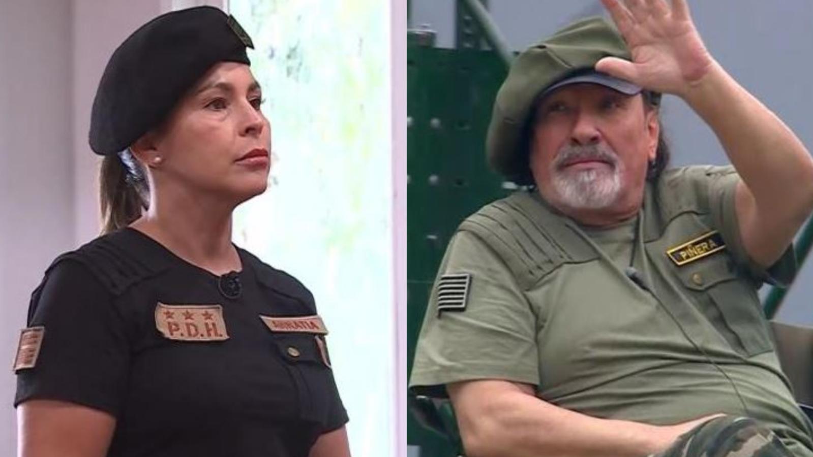 Comandante Pía Arratia y Negro Piñera