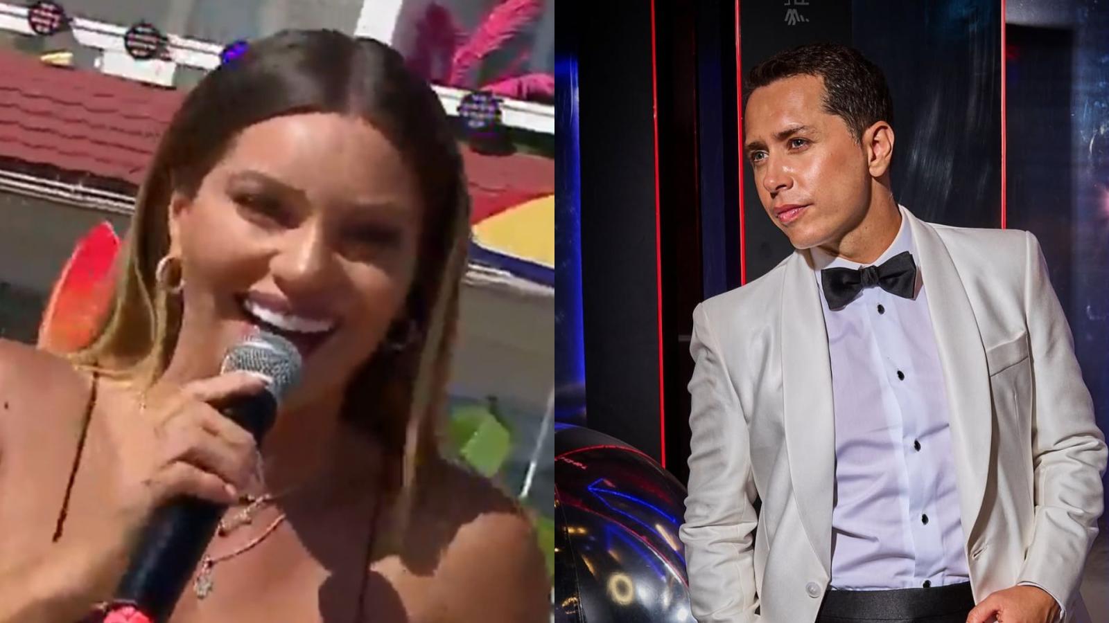 La particular reacción de Faloon Larraguibel al escuchar el nombre de Karol Lucero
