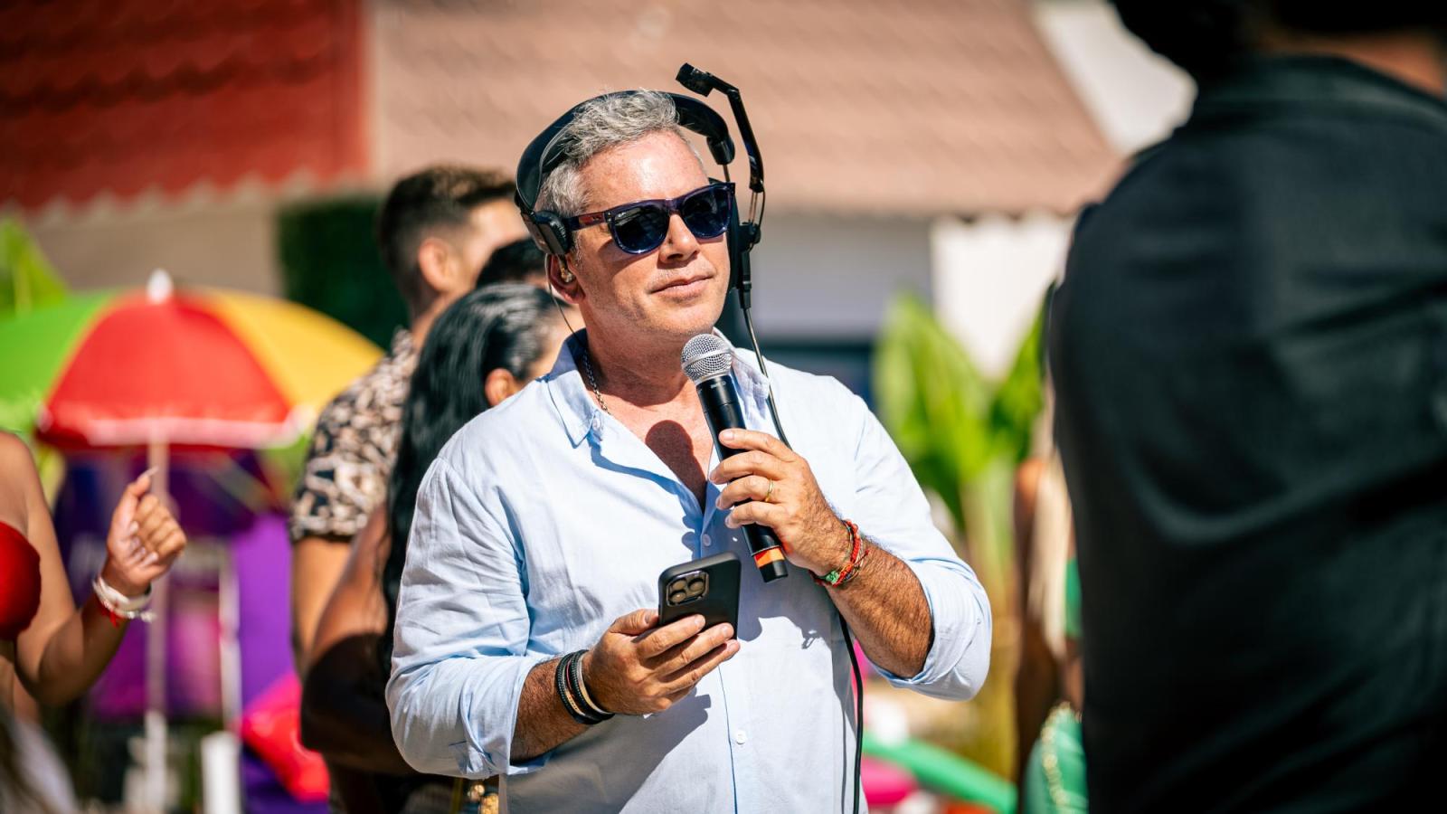 José Miguel Viñuela, animador de El Fenómeno de Canal 13