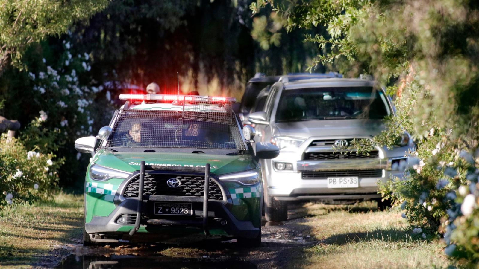 Así habrían escapado los asesinos del matrimonio de Graneros - Créditos: ATON