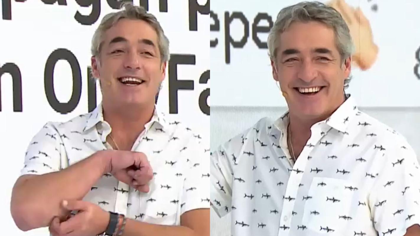 ¿Ganaría dinero con las fotos? José Luis Repenning mostró sus pies tras petición del público
