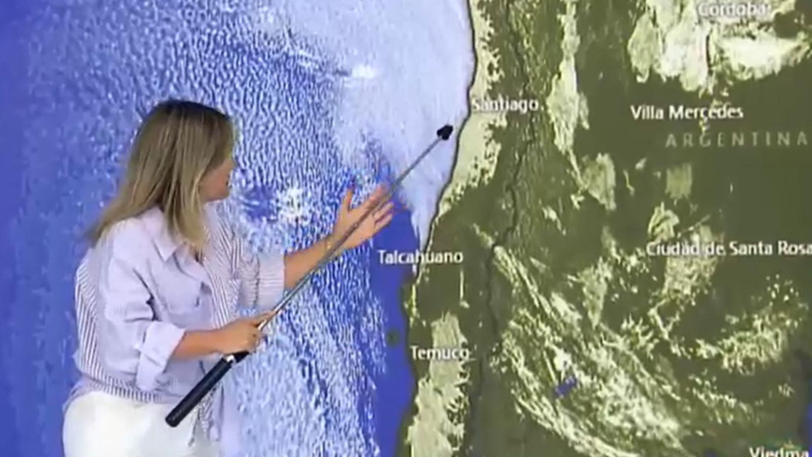 Michelle Adam entrega el informe del tiempo para este 14 de marzo en la Región Metropolitana