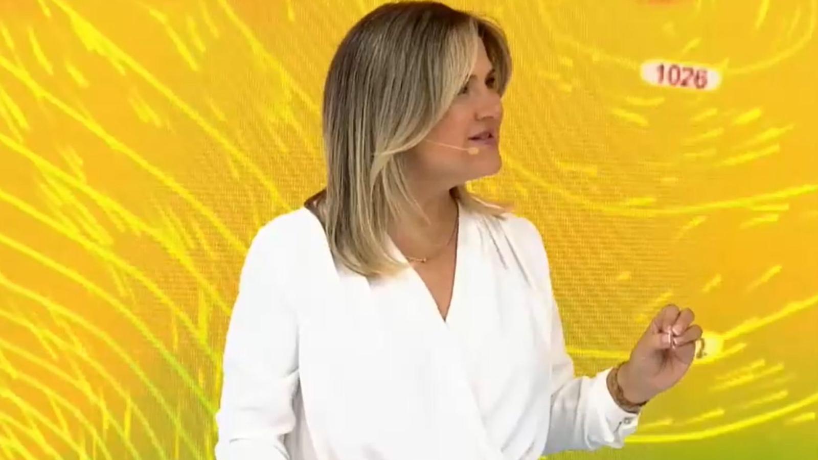 Michelle Adam pronóstica días de intenso calor en algunas zonas del país