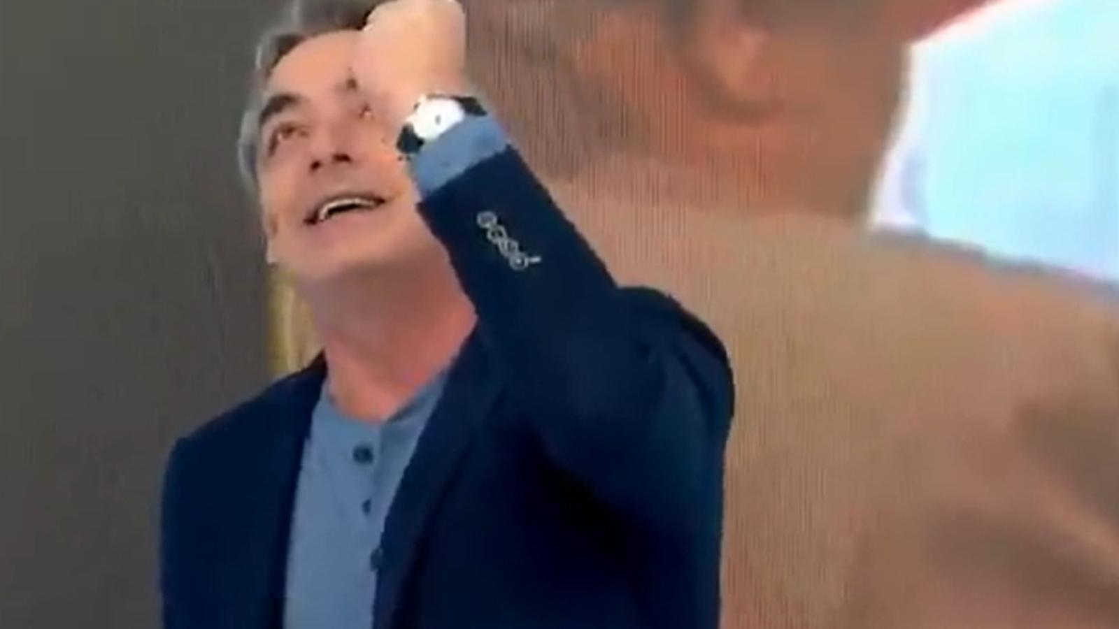 José Luis Repenning hizo reír a todos al replicar divertida escena