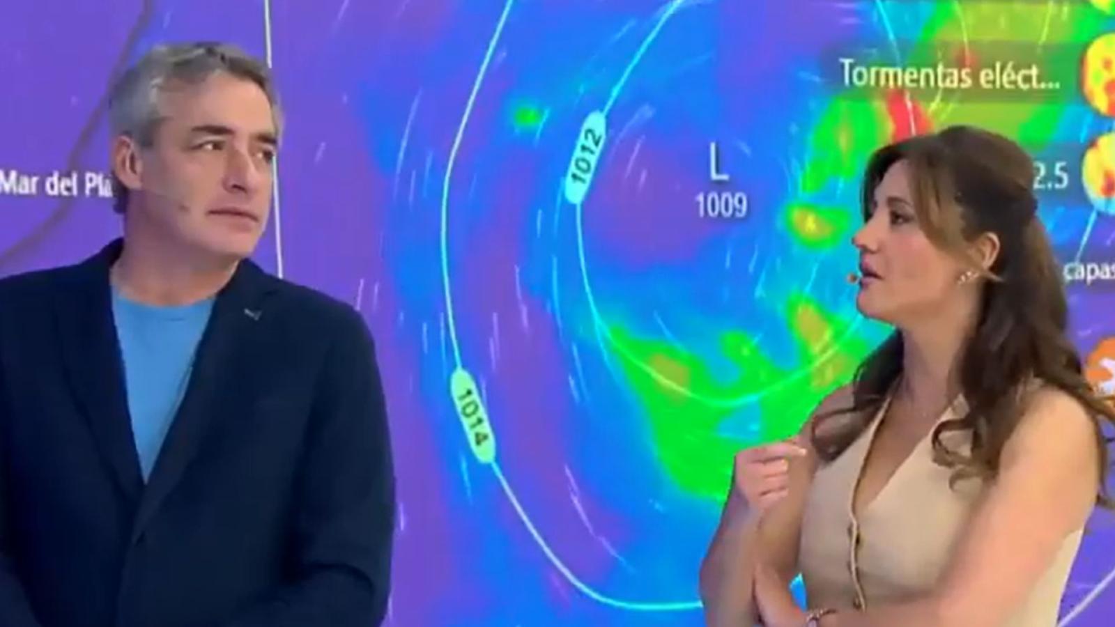 José Luis Repenning y Priscilla Vargas mostraron algo especial a los televidentes