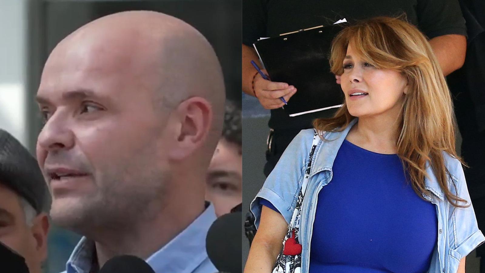 Luis Japaz y Cathy Barriga