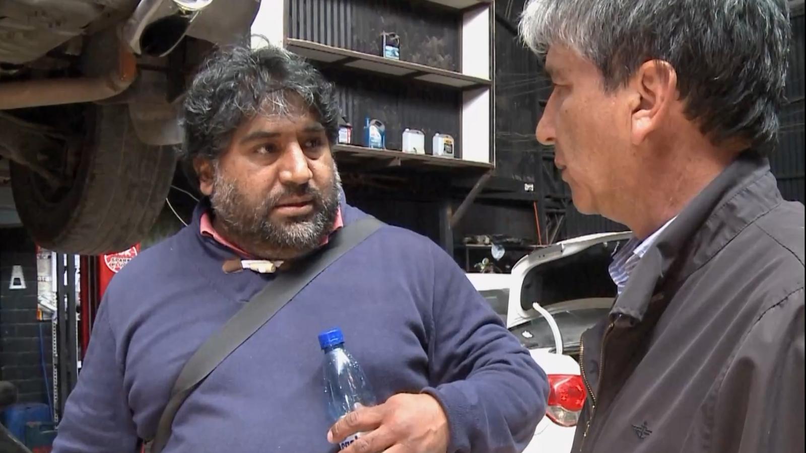 En su propia trampa