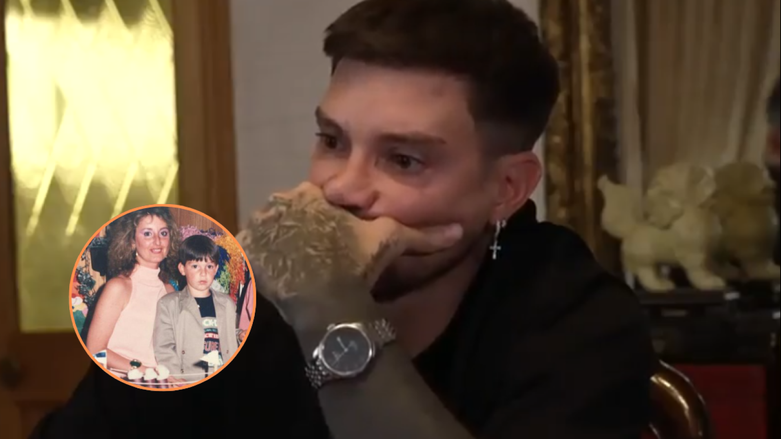 Luis Mateucci se contacta con su madre.