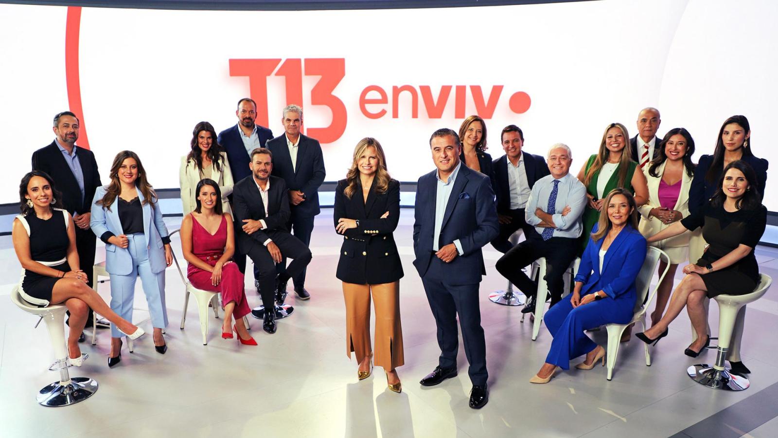 T13 En Vivo lideró en sintonía como canal noticioso