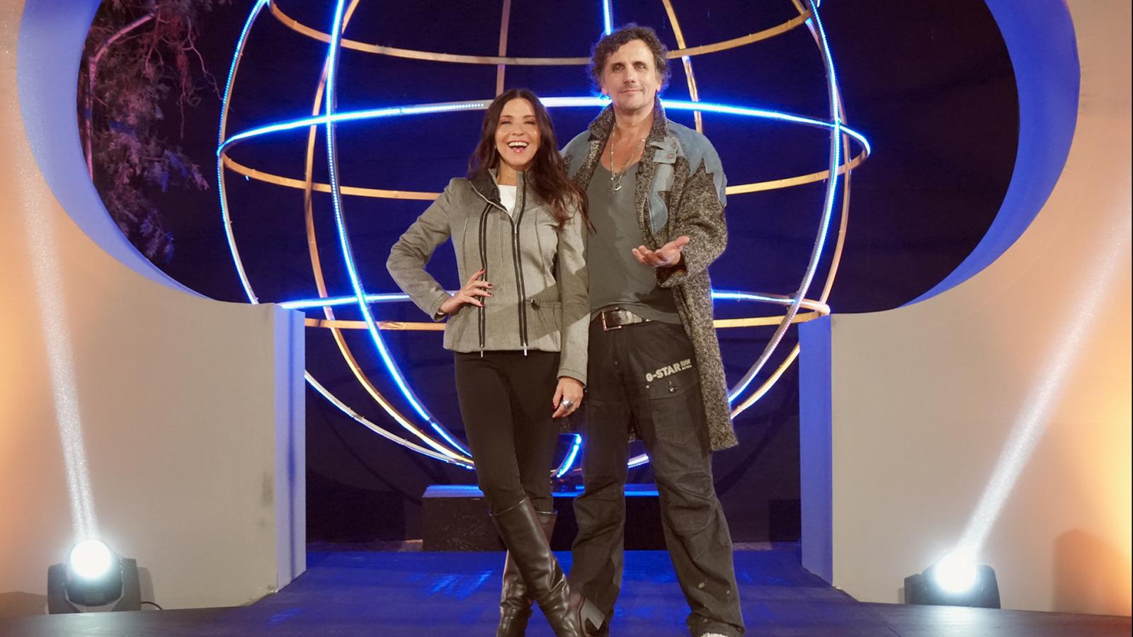 Karla Constant y Sergio Lagos