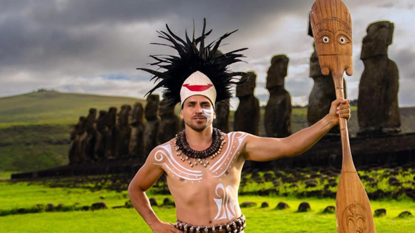 Pangal Andrade competirá en el Tapati en Rapa Nui en el próximo capítulo de El Clan