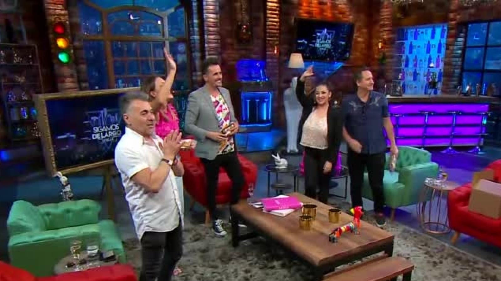 Carolina Oliva, Juan Pablo Saéz y Patricio Torres