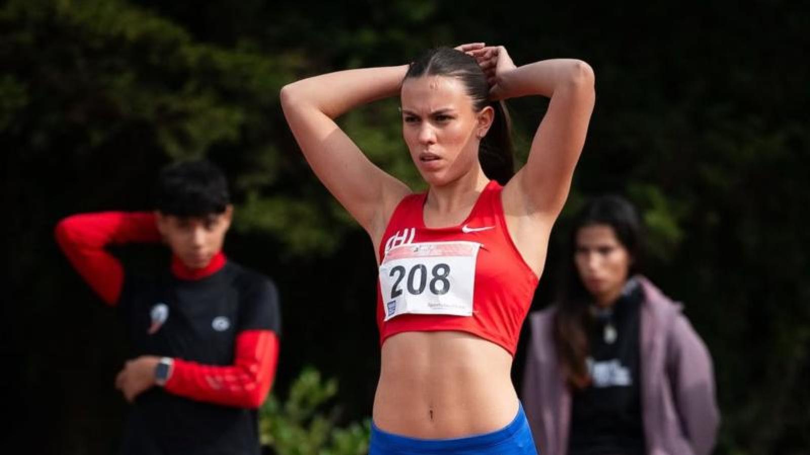 Catalina Rozas, representante de Chile en los Juegos Panamericanos Junior Asunción 2025