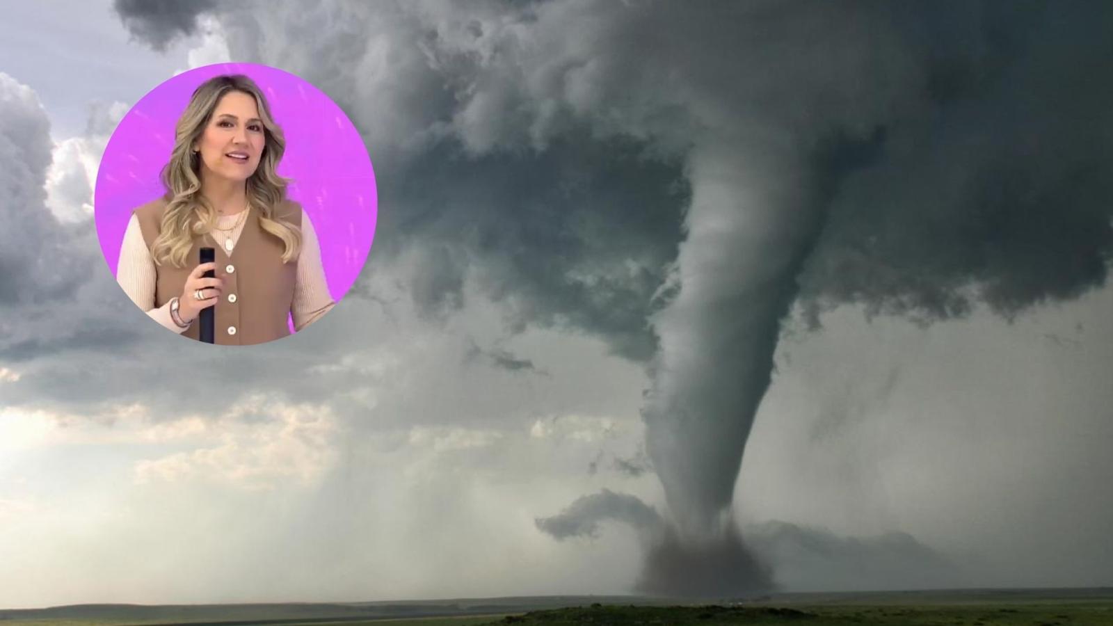 Michelle Adam, meteoróloga de "Tu Día"