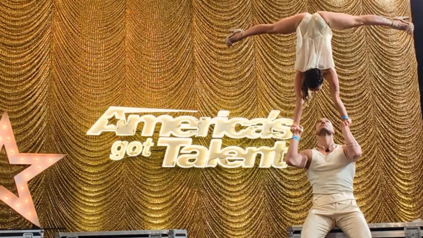 Matías Cienfuegos y Micaela Leitner, pareja finalista de America’s Got Talent - Instagram