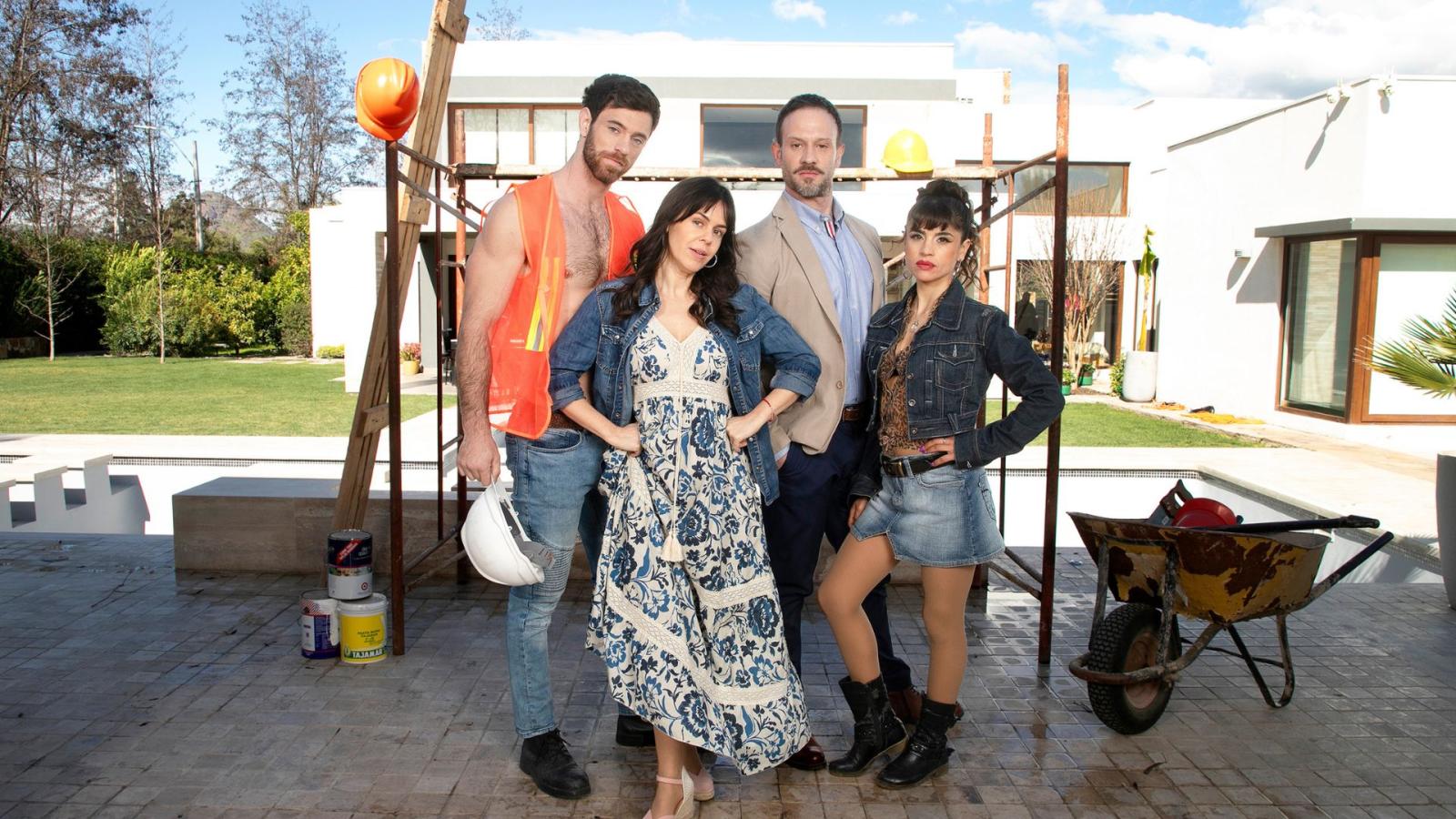 El elenco de "El obrero que me enamoró"