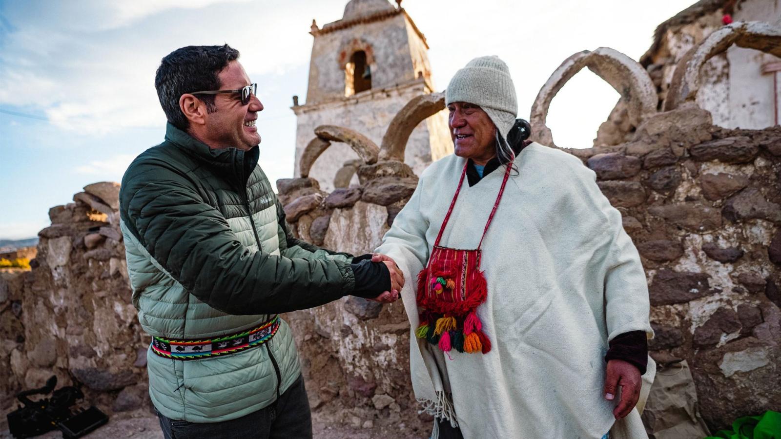Pancho Saavedra en "Lugares que hablan"
