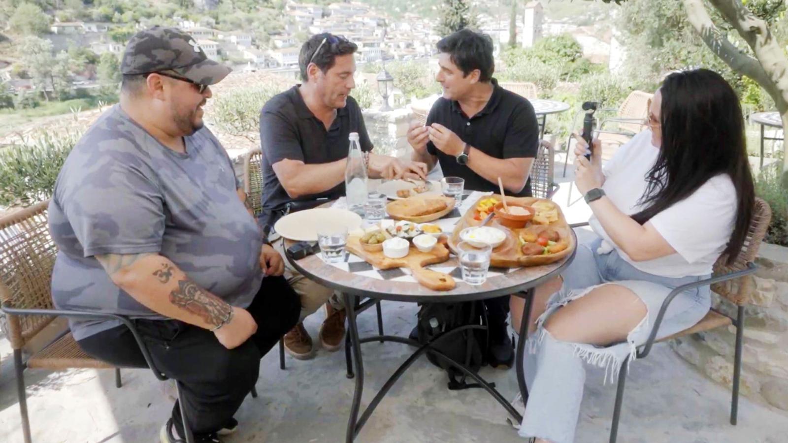 Pancho Saavedra y Jorge Zabaleta en "Socios por el mundo"