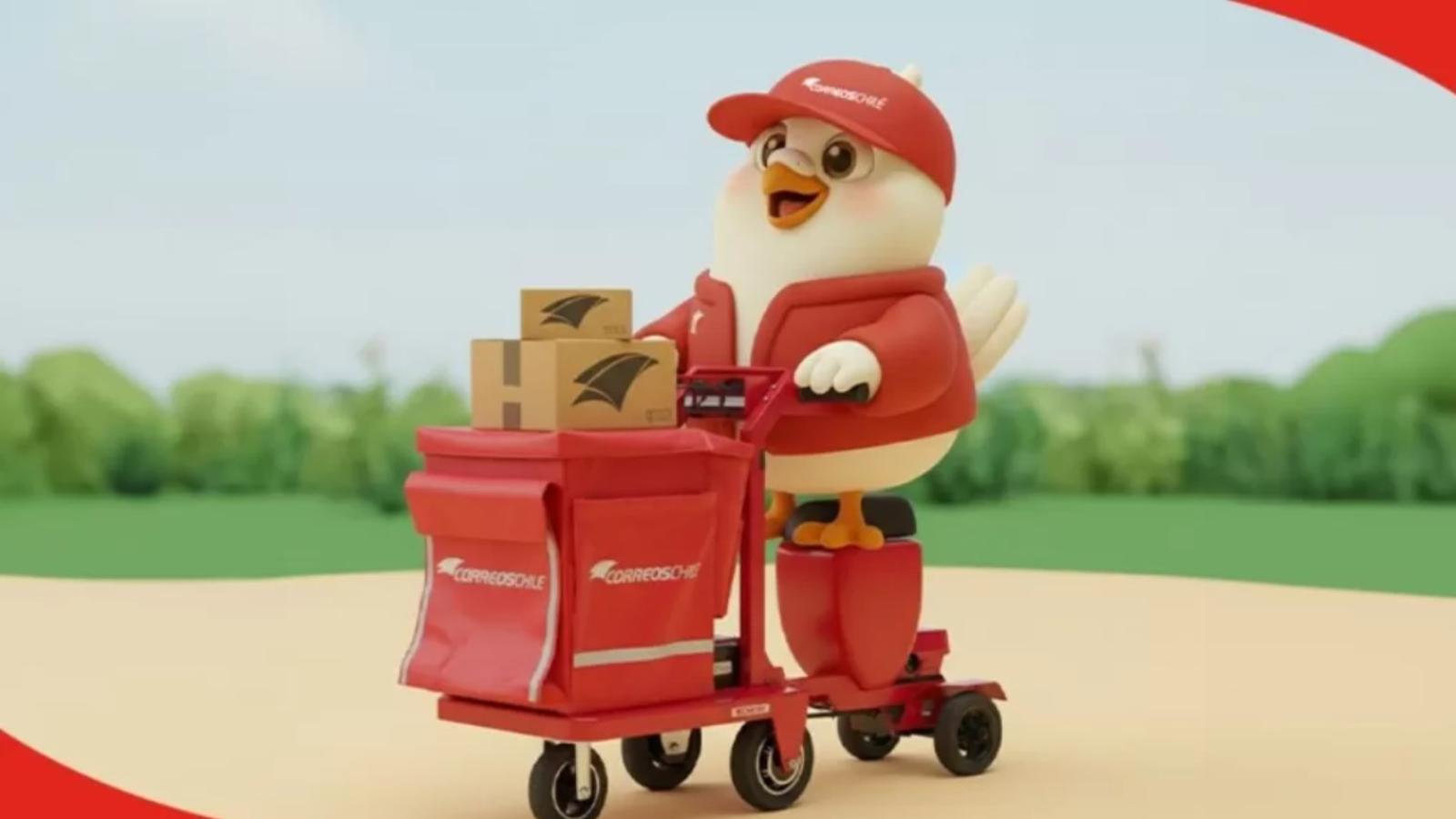 Correos de Chile tiene nueva mascota